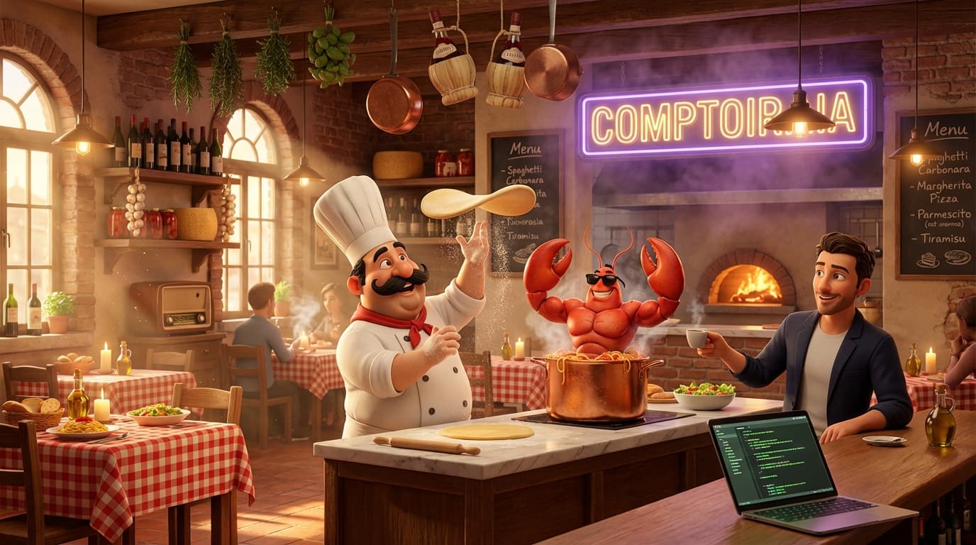 Comptoir IA — la trattoria